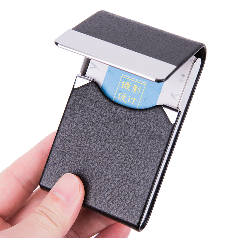 1 PC Business Card Holder Case – Card Top Loader recenzja i cena