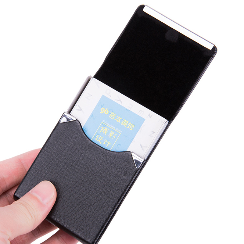 1 PC Business Card Holder Case – Card Top Loader recenzja i cena