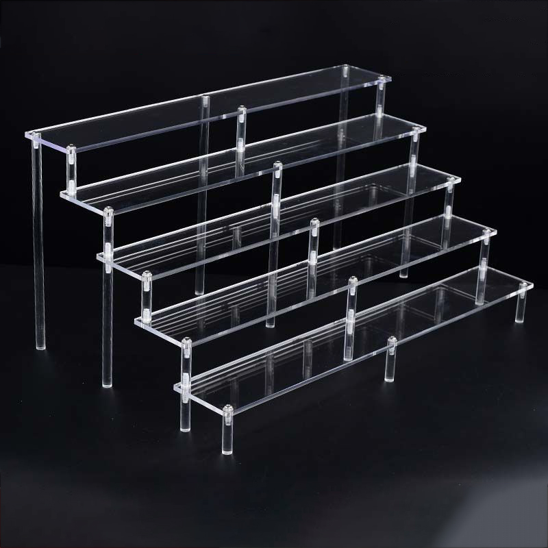 Clear 1-6 Tier Acrylic Display – Pop Display Shelf recenzja i cena