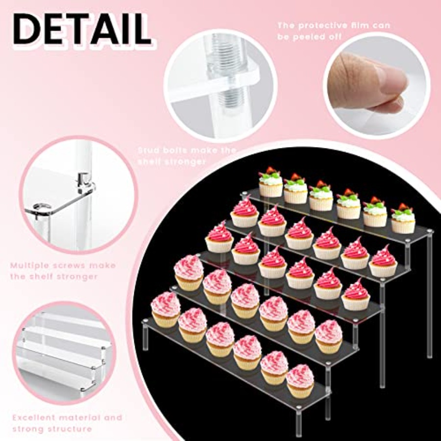 Acrylic Display Risers Stand S – Display Risers Set recenzja i cena