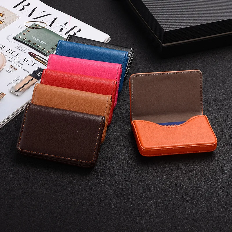 2026 PU Leather Business Card  – Card Top Loader recenzja i cena