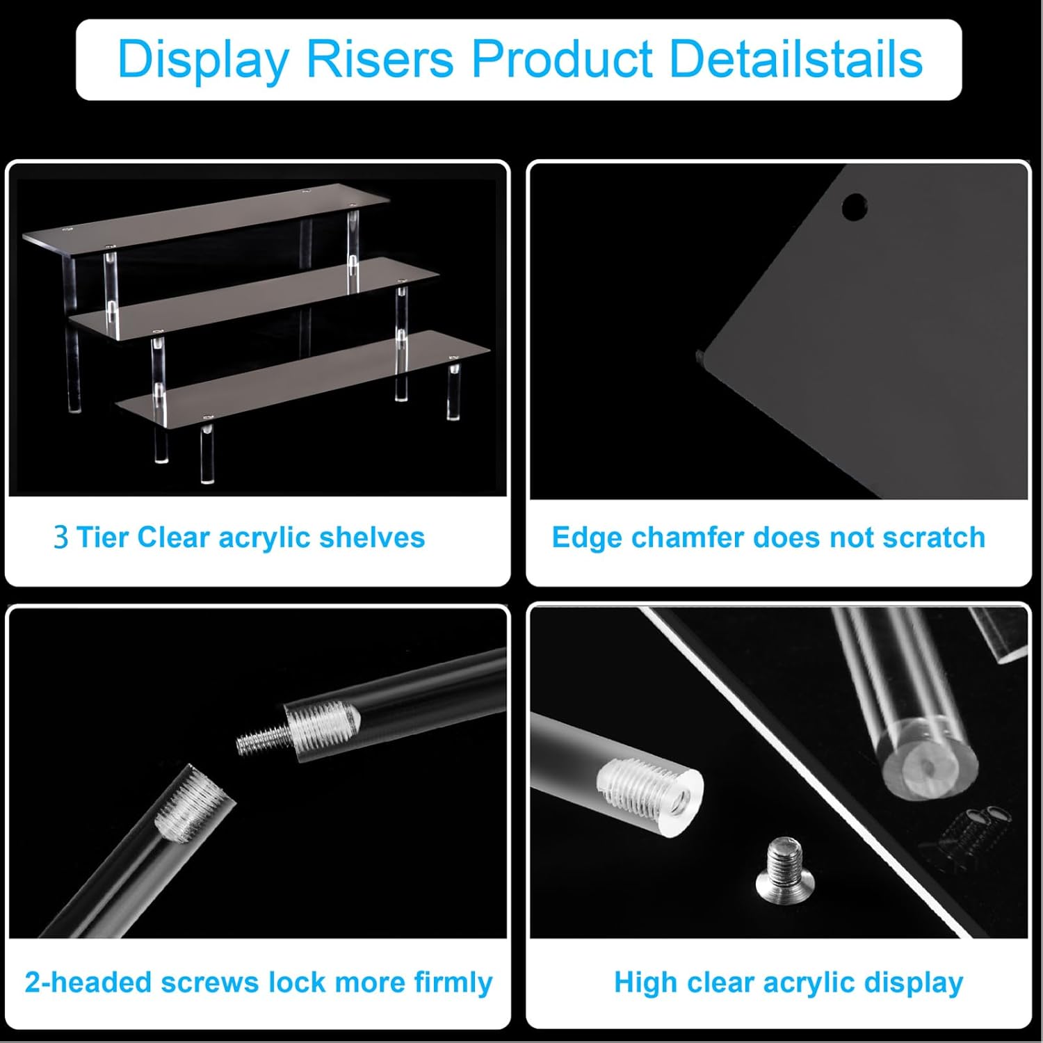 3 Tier Perfume Organizer Stand – Pop Display Shelf recenzja i cena