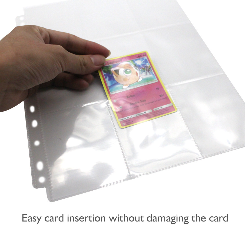 50pcs 9 Pocket Trading Gaming  – Trading Card Binder recenzja i cena