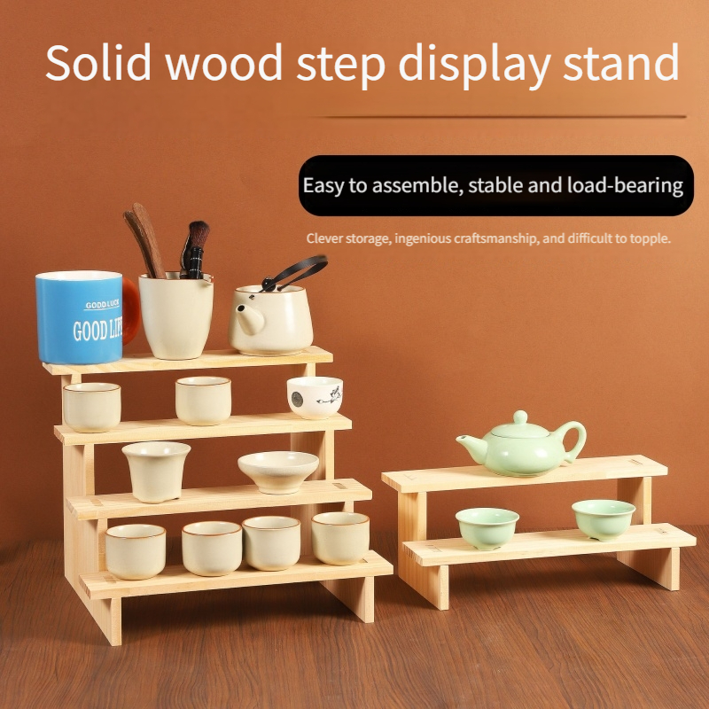 Wood Display Riser Wood Displa – Display Risers Set recenzja i cena