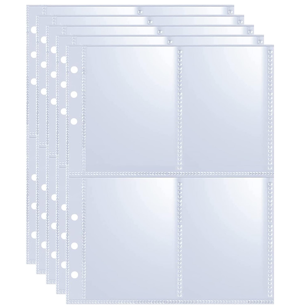 4 Pockets Photo Card Sleeves B – Trading Card Binder recenzja i cena