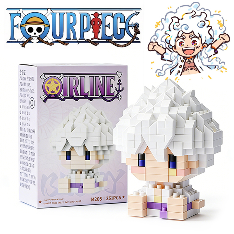 One Piece Anime Sun God Nika L – Building Block Mini recenzja i cena