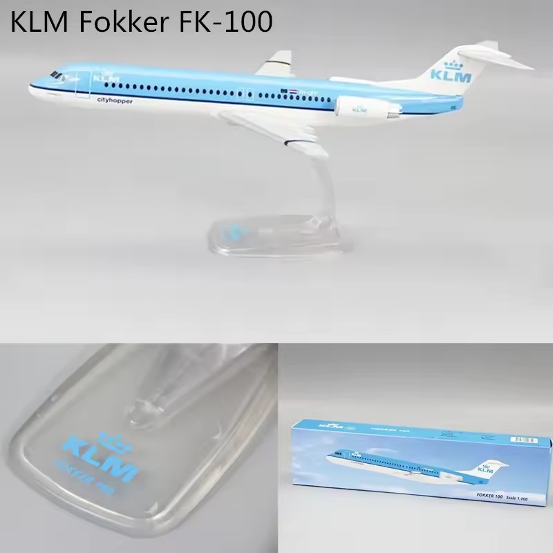 1/100 Scale Air /KLM FK-100/SM – Model Airplane Plastic recenzja i cena