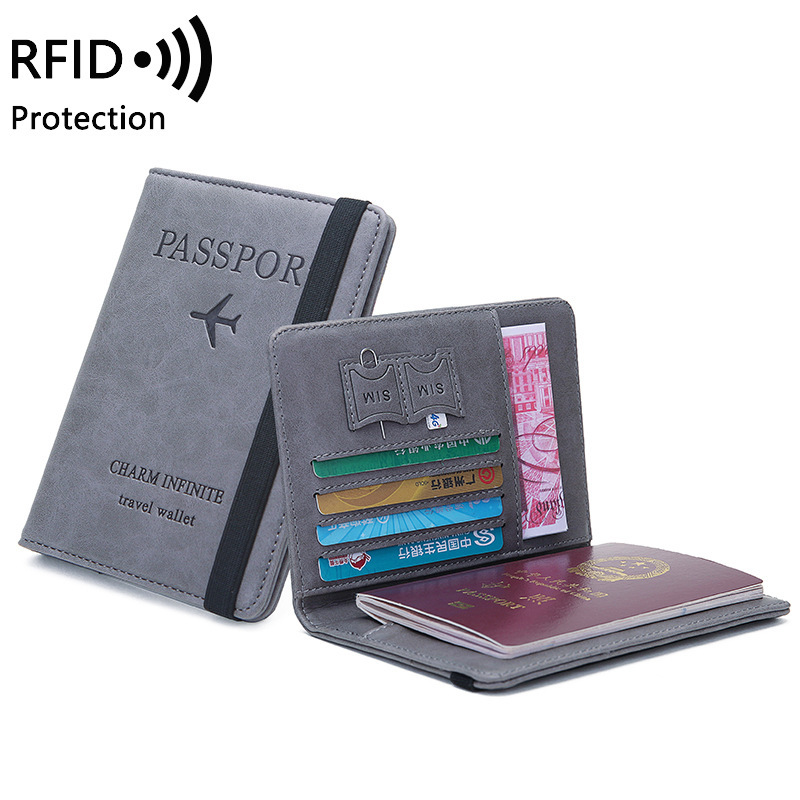Unisex PU Leather Passport Hol – Card Top Loader recenzja i cena