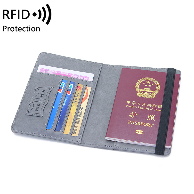 Unisex PU Leather Passport Hol – Card Top Loader recenzja i cena
