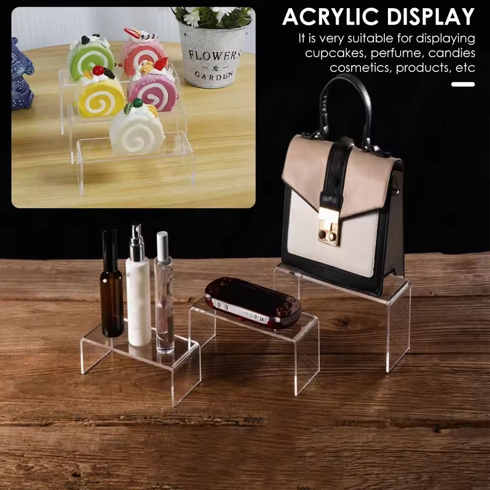 3/6/9/12Pc Clear Acrylic Displ – Display Risers Set recenzja i cena