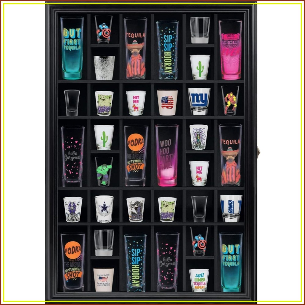 Shot Glass Display Cabinet Sol – Display Case Acrylic recenzja i cena