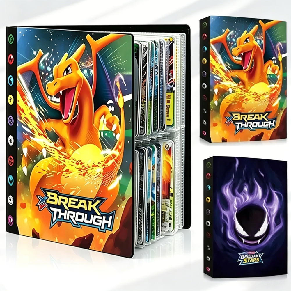 HOT 240PCS Pok é mon Cards Alb – Pokemon Binder Card recenzja i cena