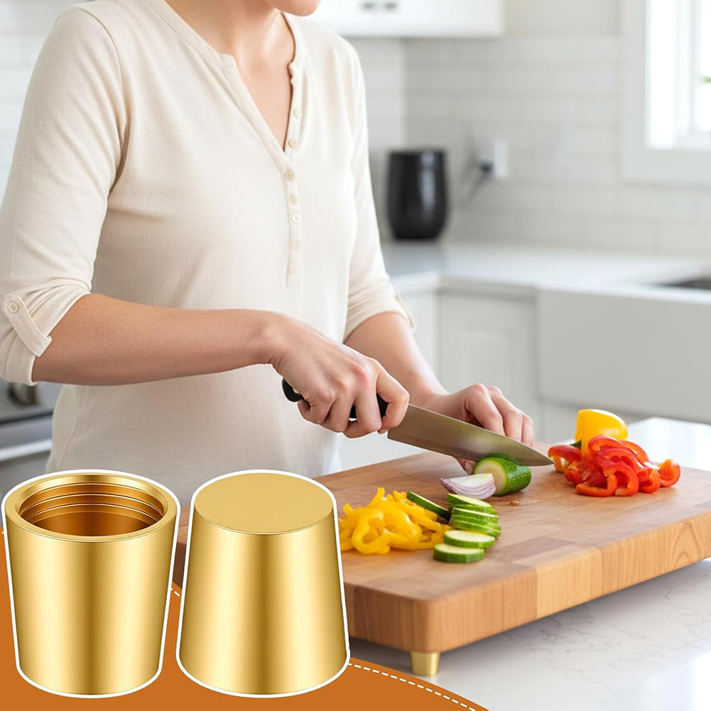 4pcs Brass Cutting Board Feet  – Display Risers Set recenzja i cena