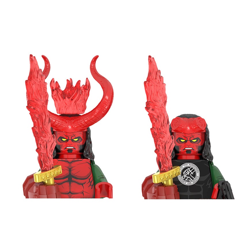 WM2422 WM2421 Hellboy Building – Building Block Mini recenzja i cena
