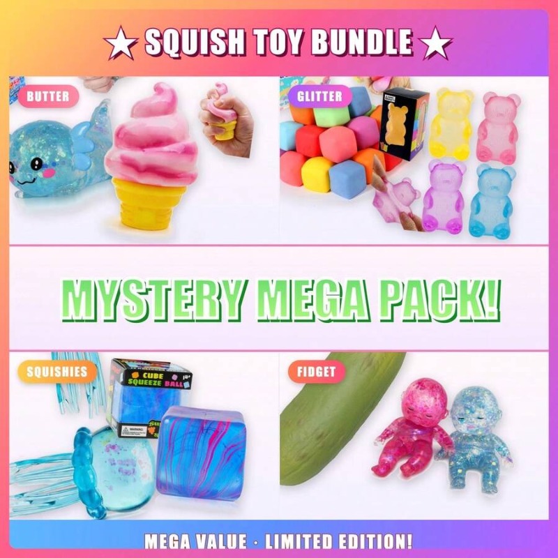 Holiday Squishy Mystery Blind  – Mystery Box Blind Bag recenzja i cena