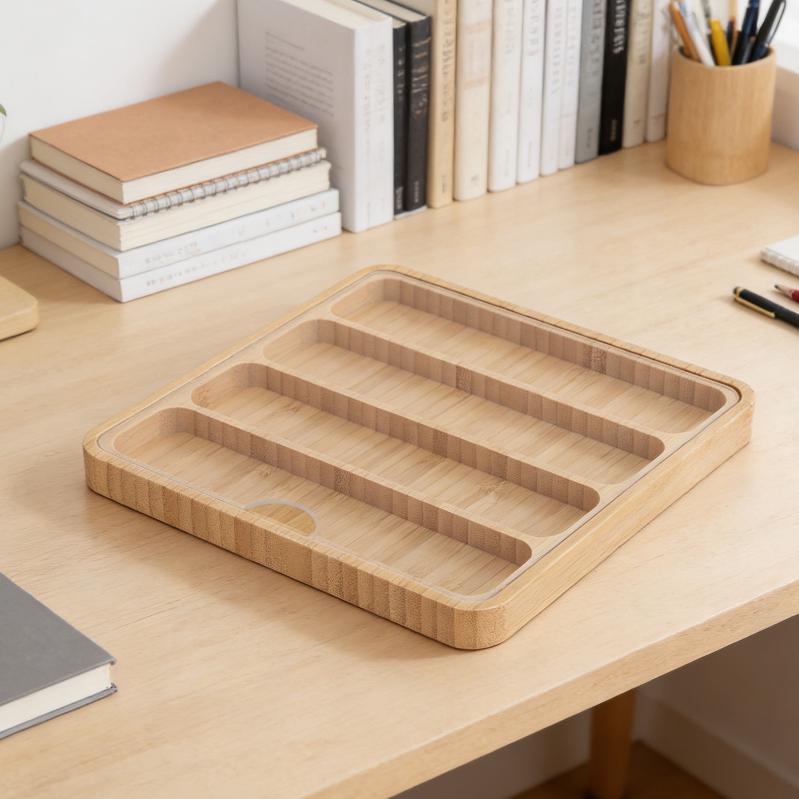 Bamboo Watch Band Storage Box  – Display Case Acrylic recenzja i cena
