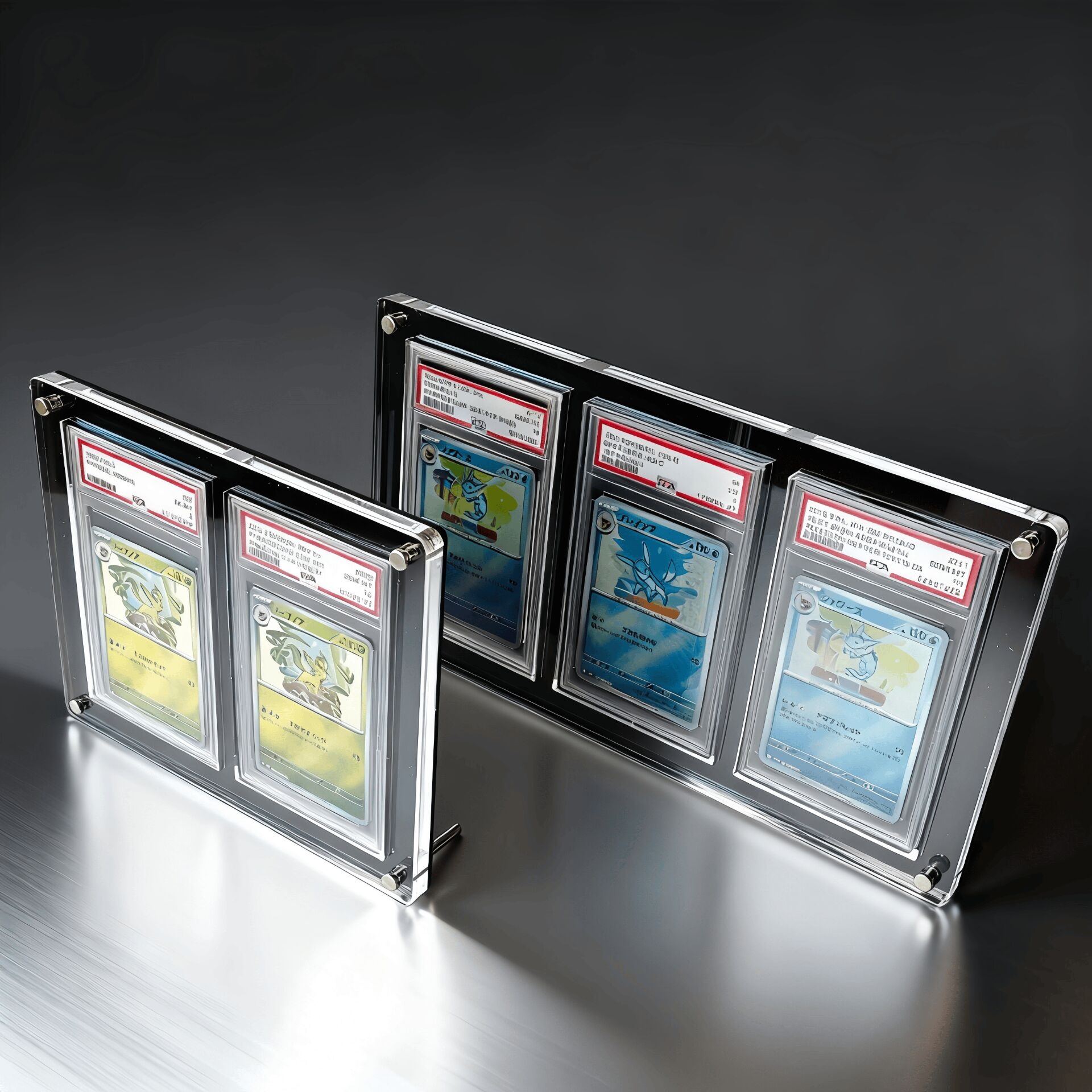 1-Slot Graded Card Stand Black – Graded Card Display recenzja i cena