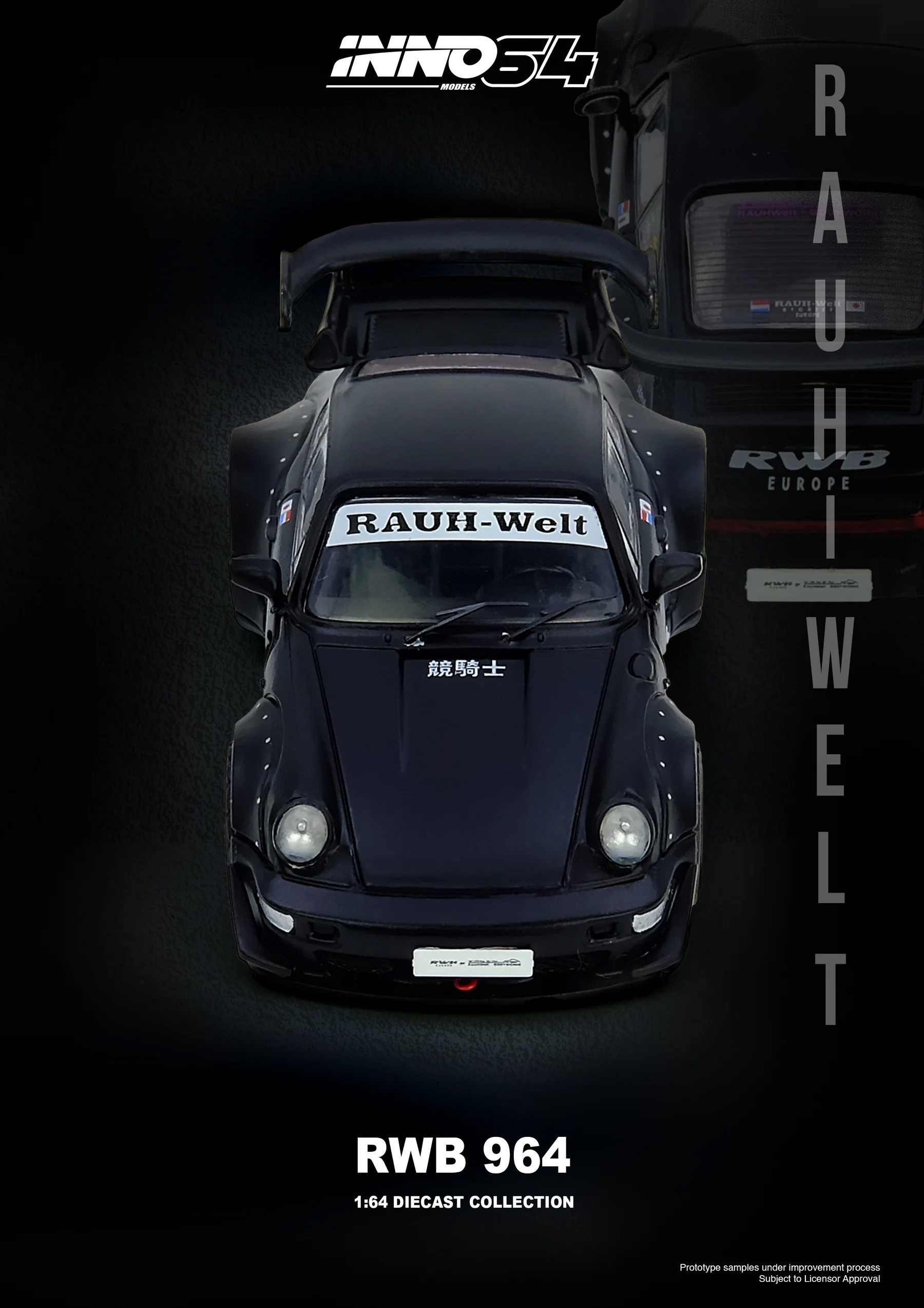 INNO64 1:64 Porsche 911 RWB 96 – Die Cast Car 1 64 recenzja i cena