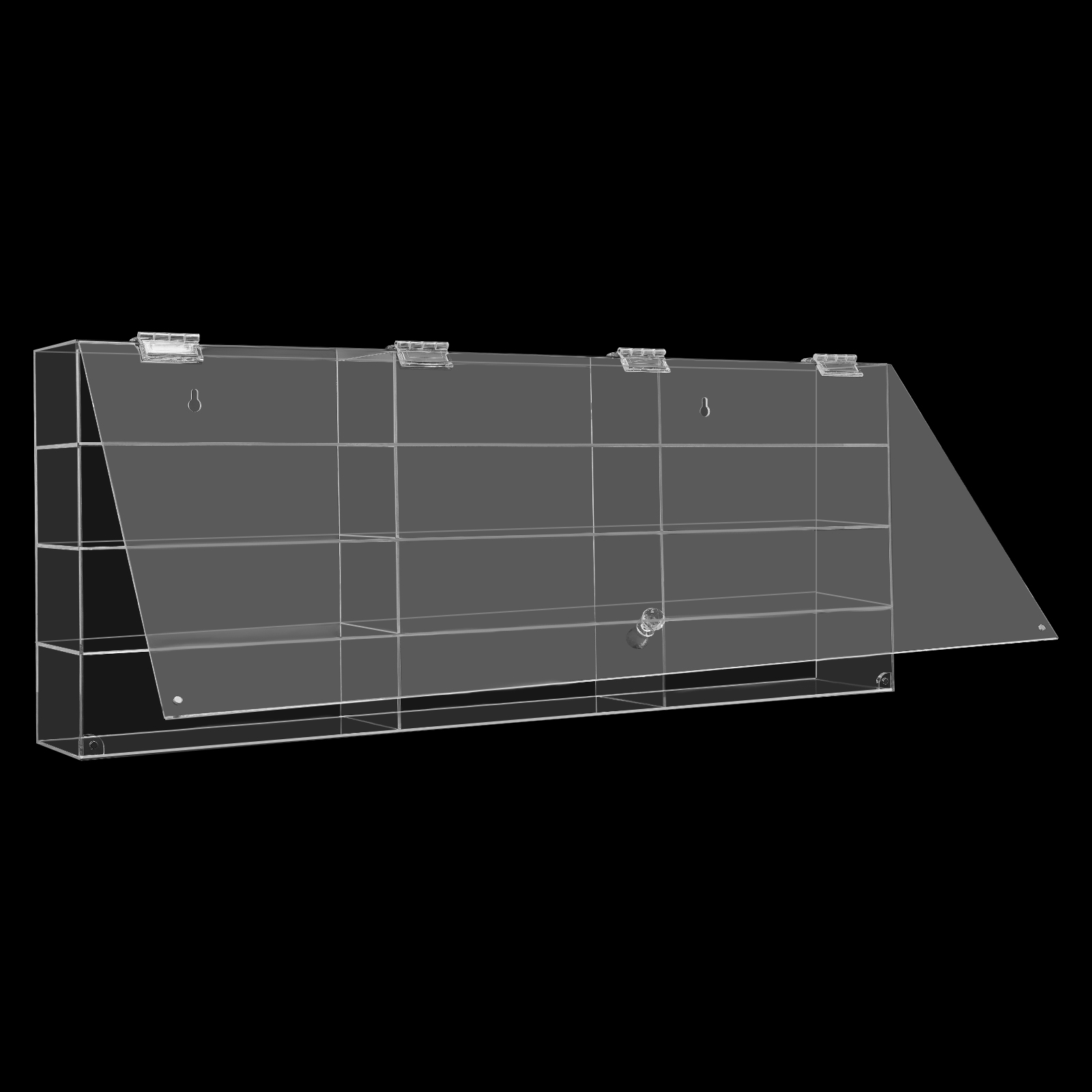 4 Tiers Wall Mounted Toy Displ – Display Case Acrylic recenzja i cena