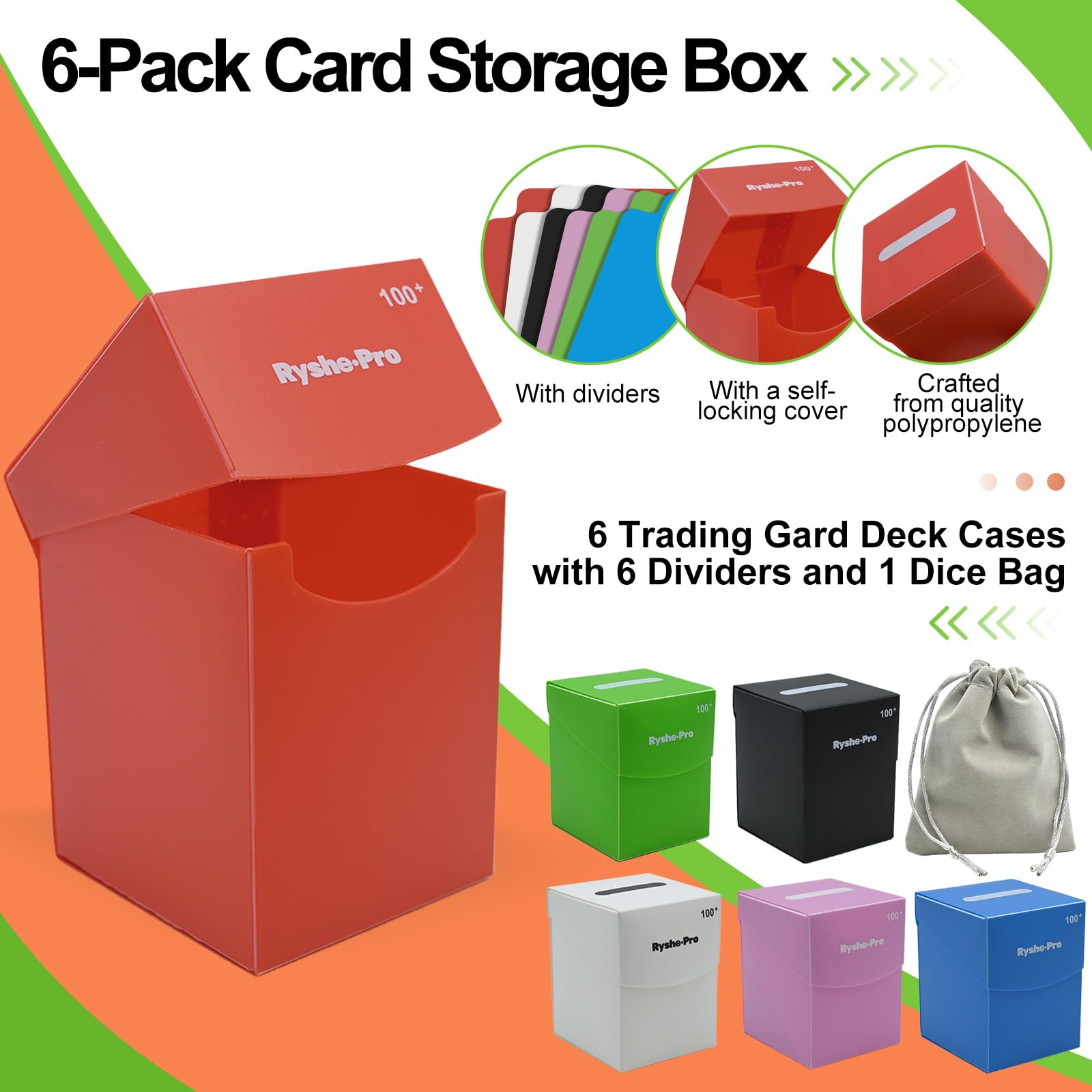 TCG Deck Box for 100+ Cards Co – Trading Card Binder recenzja i cena