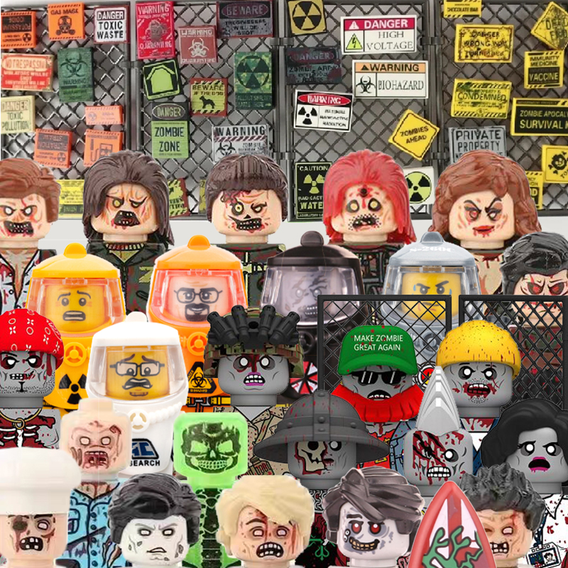 MOC City Zombies Figures Build – Lego Minifigure Holder recenzja i cena