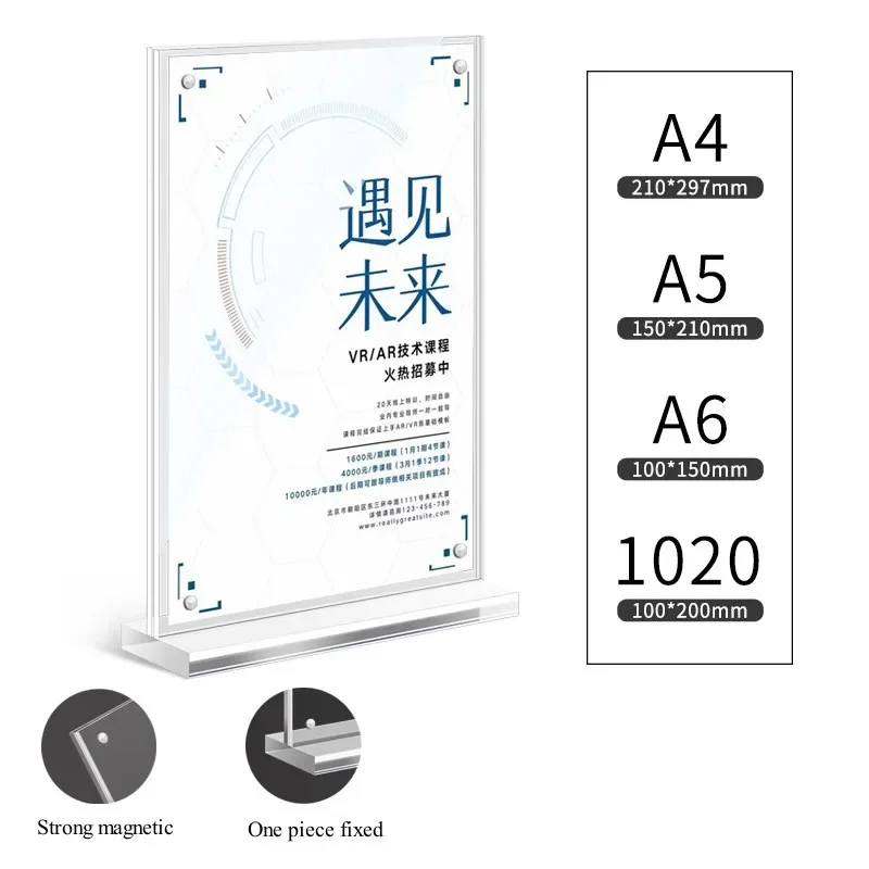 Acrylic Menu Sign Holder POP D – Pop Display Shelf recenzja i cena