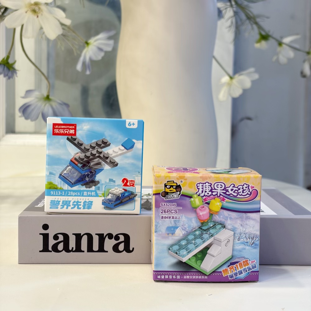 2-in-1 Police Helicopter Build – Building Block Mini recenzja i cena