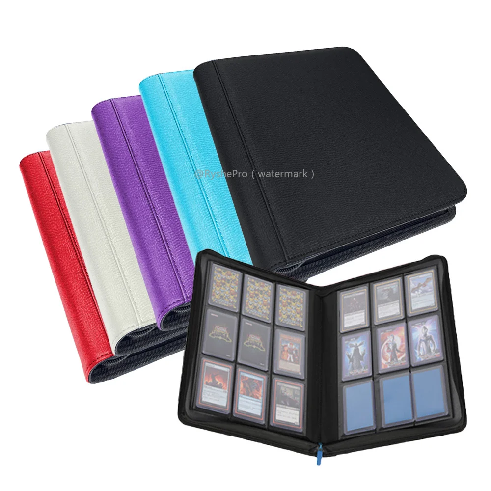 9 Pocket PU Leather Toploader  – Pokemon Binder Card recenzja i cena