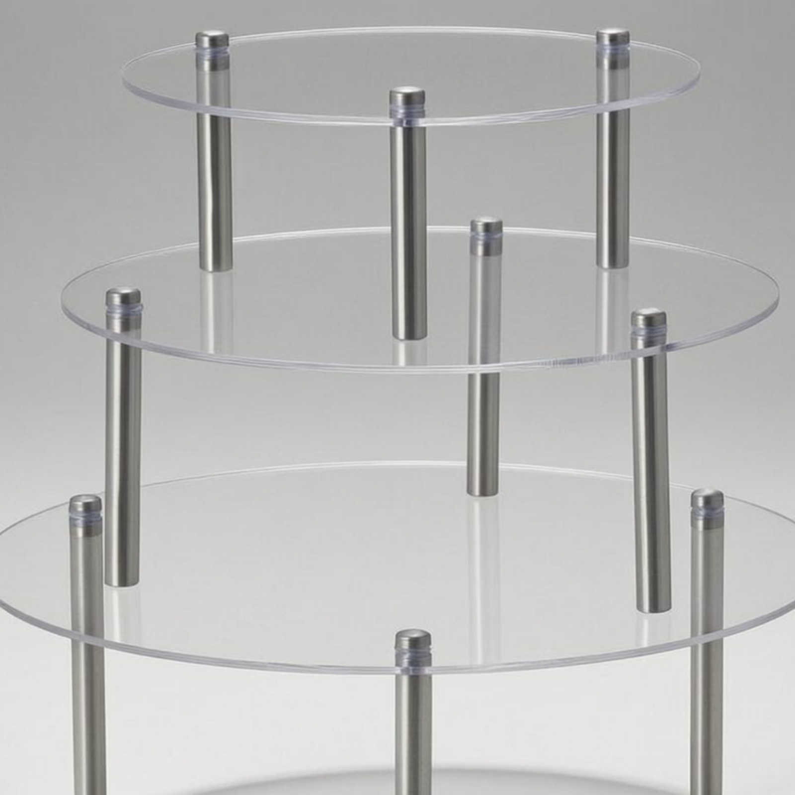Acrylic Cake Stand Cylindrical – Display Risers Set recenzja i cena