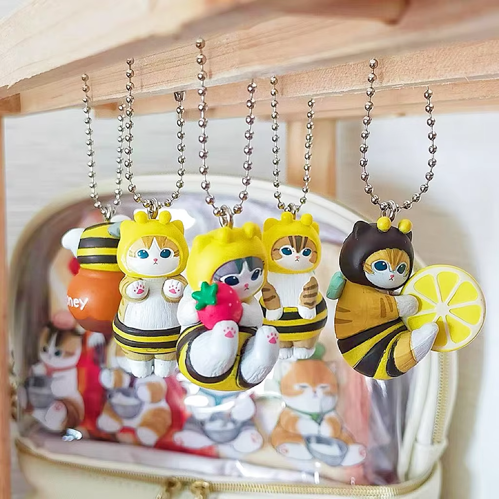 Mofusand Kawaii Cat Keychain B – Action Figure Stand recenzja i cena