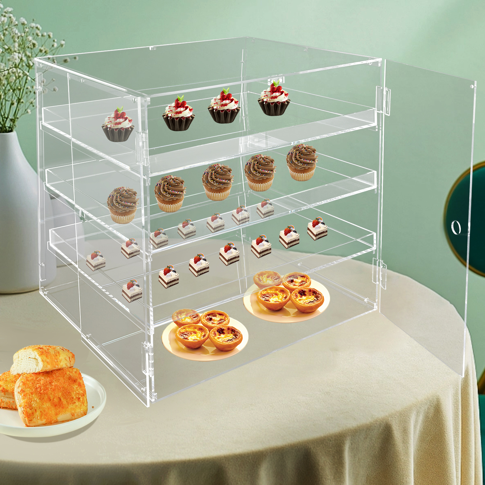 18.7×17.71×17.71inch 3-tier Ac – Display Case Acrylic recenzja i cena