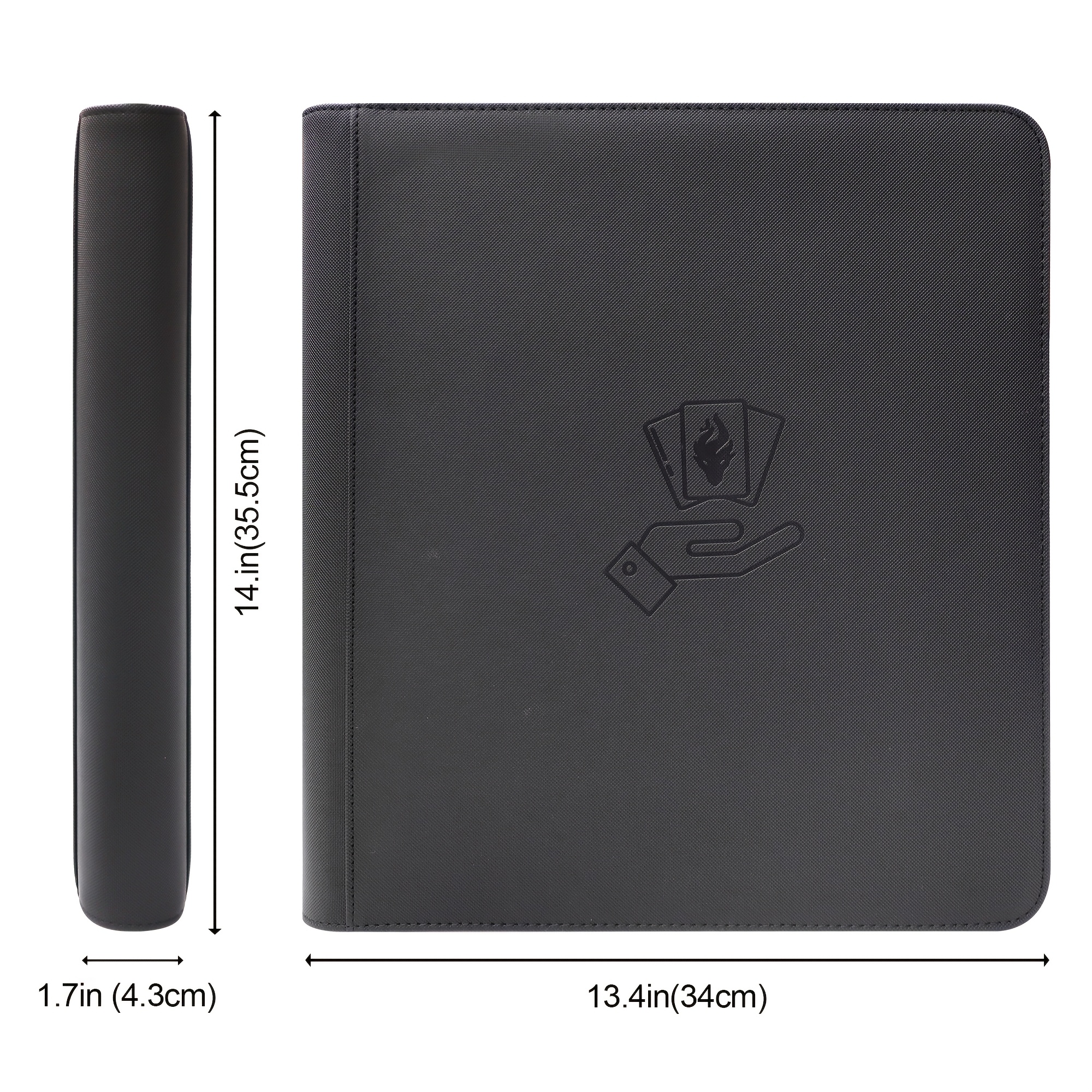 12 Pockets Trading Card Zipper – Trading Card Binder recenzja i cena