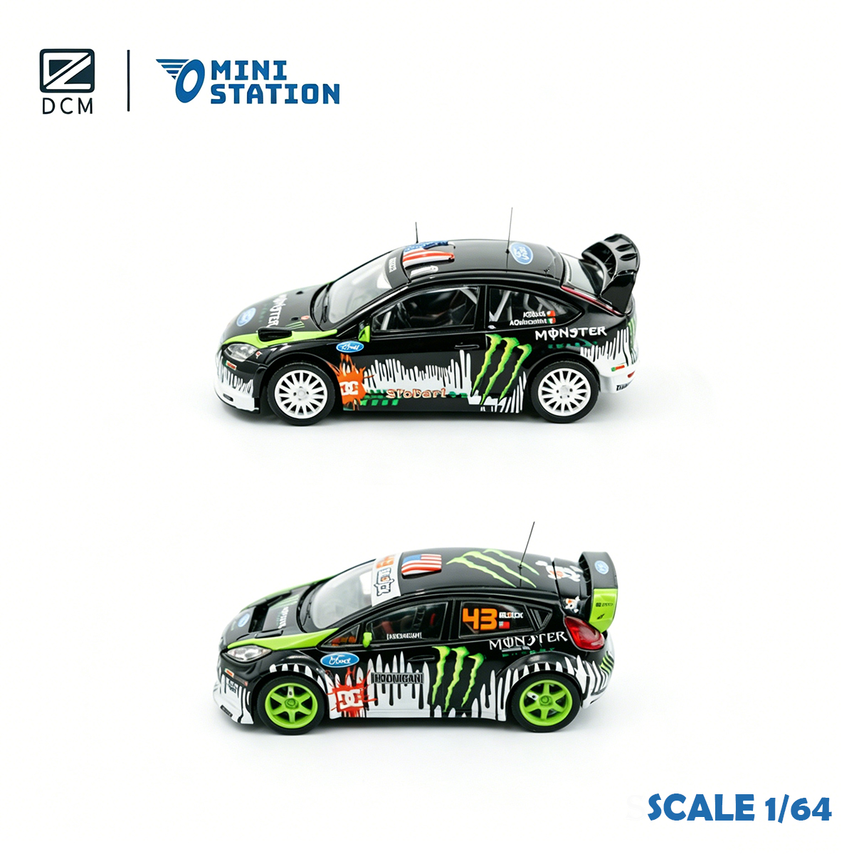 DCM × Mini Station 1:64 Ken Bl – Die Cast Car 1 64 recenzja i cena