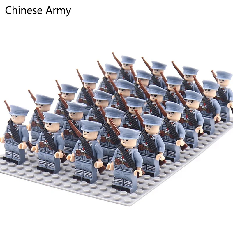 World War II military soldier  – Building Block Mini recenzja i cena