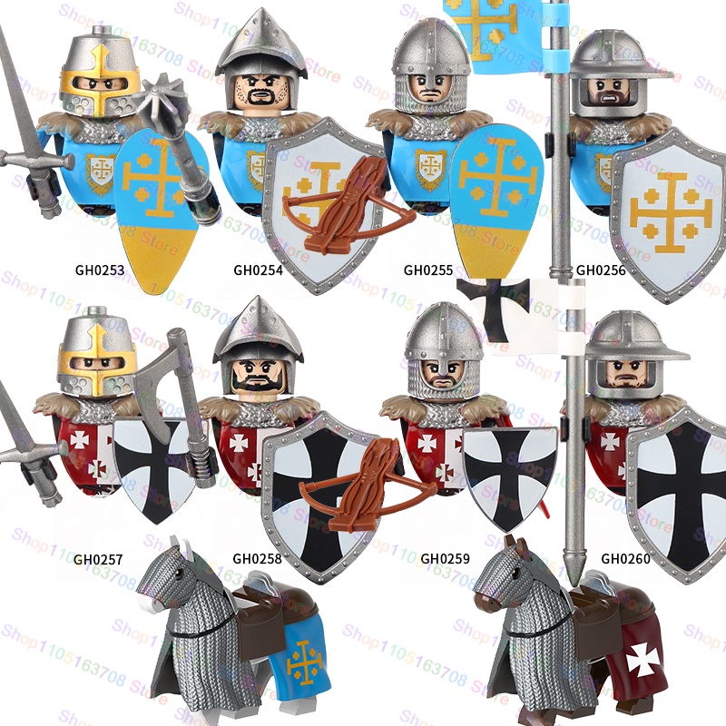 G0128 Moc Medieval Roman Centu – Lego Minifigure Holder recenzja i cena