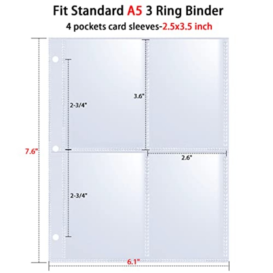 400 Pockets 2.5x3.5 Trading Ca – Trading Card Binder recenzja i cena