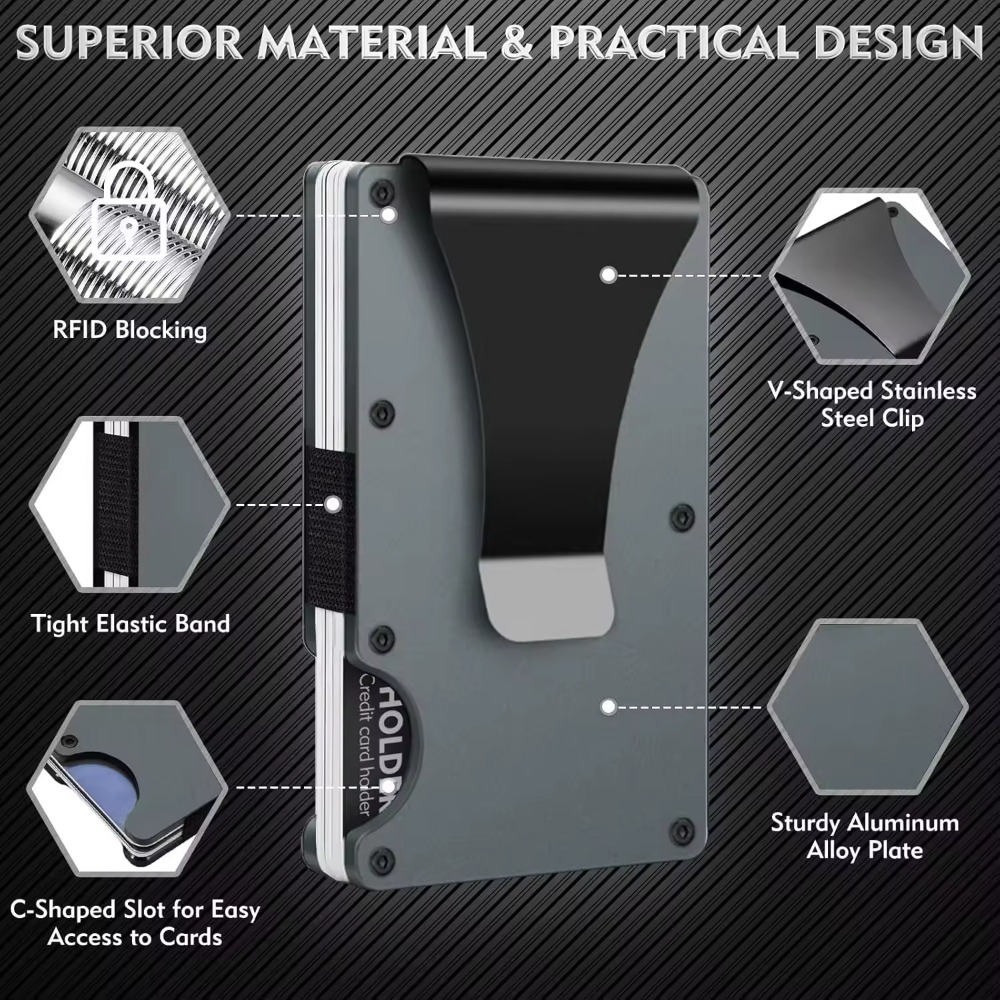 Aluminum Alloy Rfid Blocking C – Card Top Loader recenzja i cena