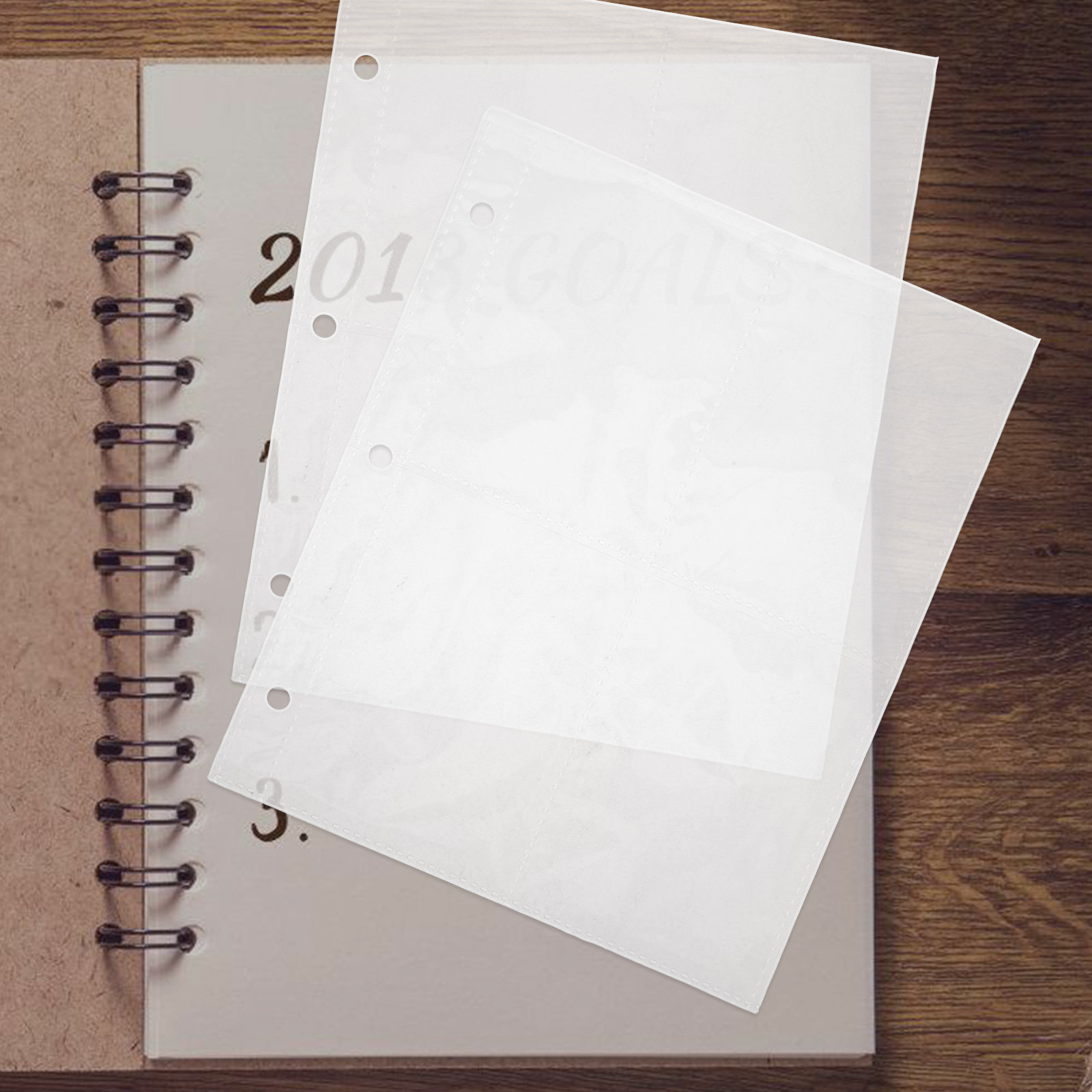 10Pcs Clear Binder Card Sleeve – Trading Card Binder recenzja i cena