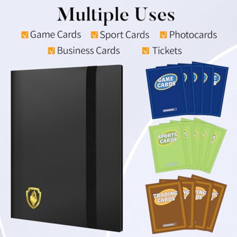 Heavy Duty Card Binder, 9 Pock – Trading Card Binder recenzja i cena