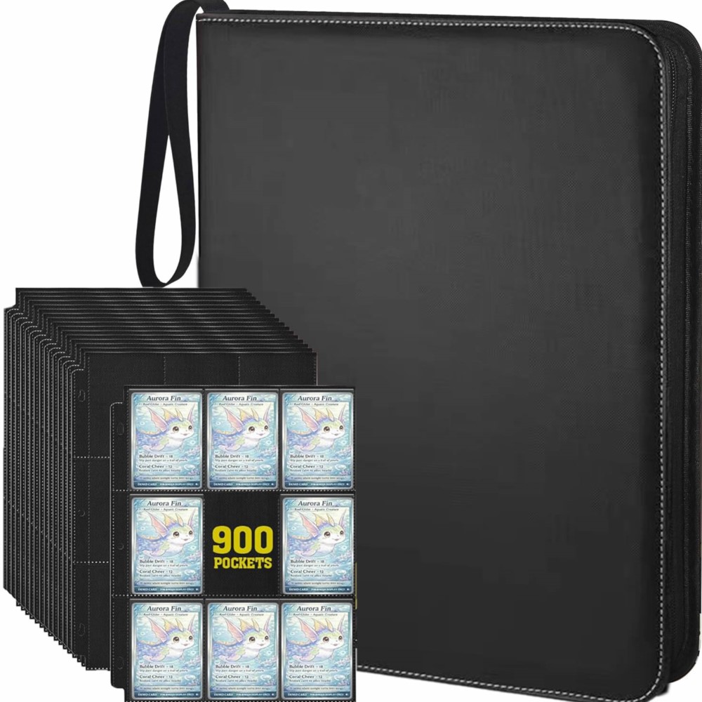 900 Pockets Card Binder Album  – Pokemon Binder Card recenzja i cena