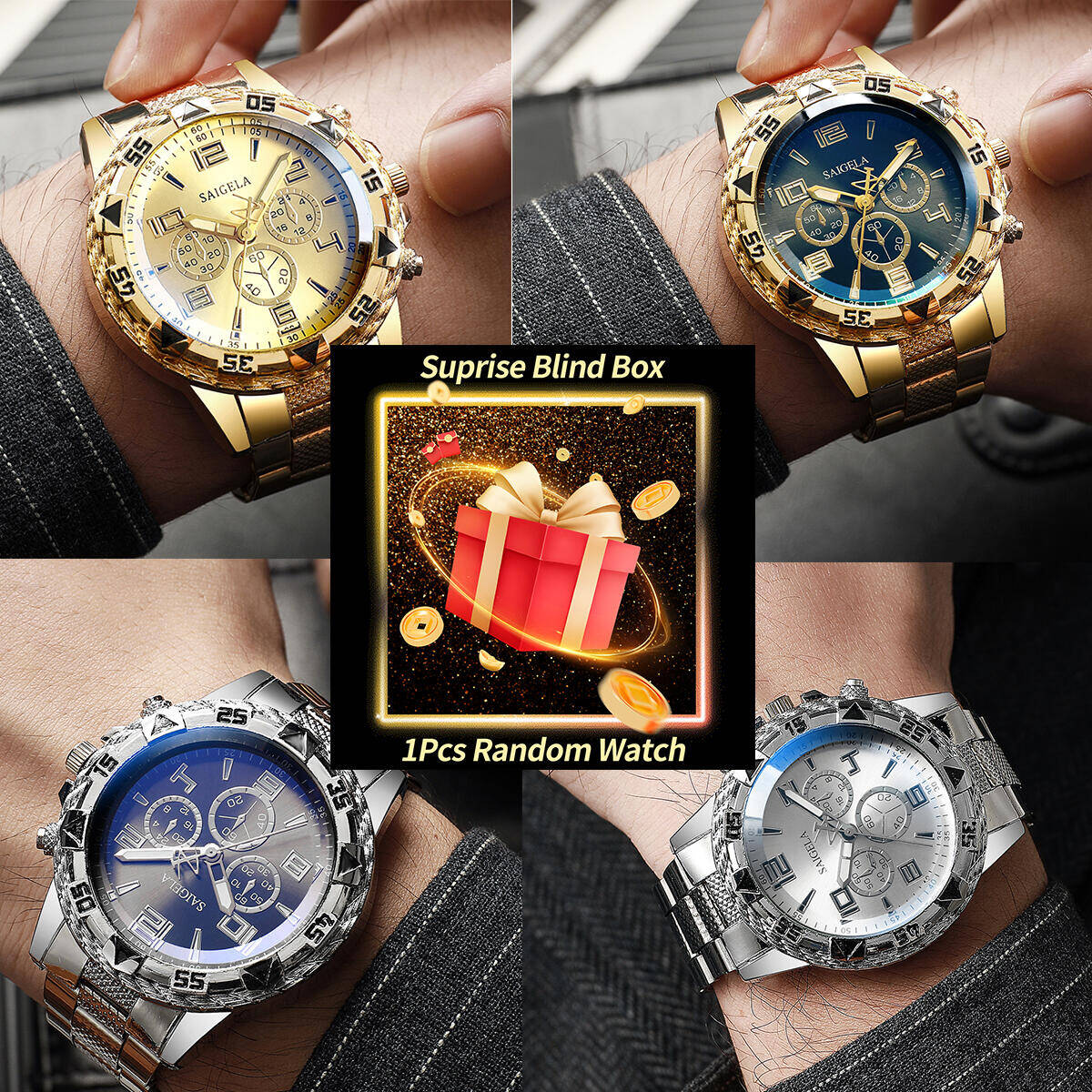 1PC Surprise Mystery Watch Bli – Mystery Box Blind Bag recenzja i cena