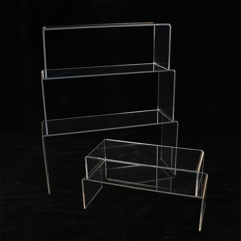 U-shaped Clear Acrylic Display – Display Risers Set recenzja i cena
