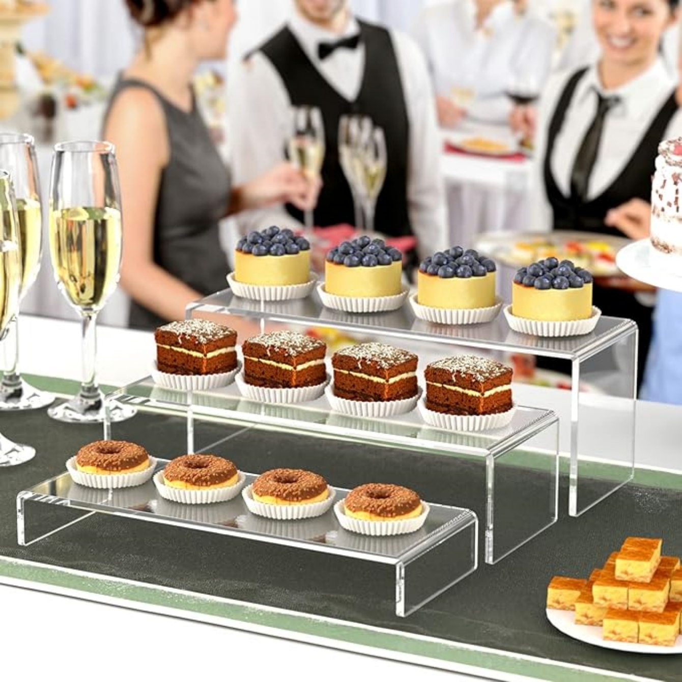 Acrylic Display Risers, 1 Sets – Display Risers Set recenzja i cena