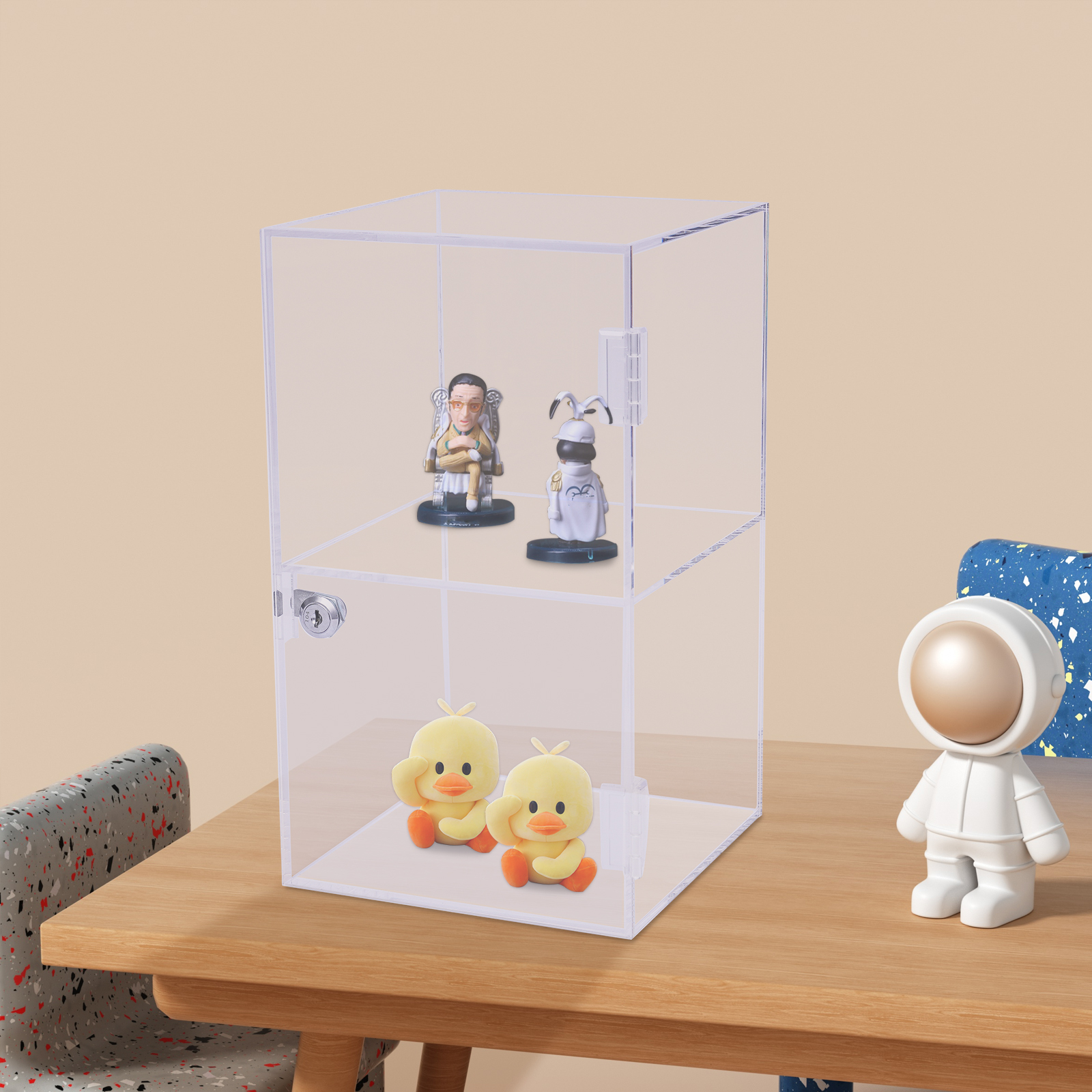 Transparent Acrylic 20x20x35cm – Display Case Acrylic recenzja i cena