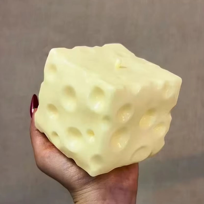 ◔Jumbo Cheese Cube Stress Ball – Fidget Cube Original recenzja i cena
