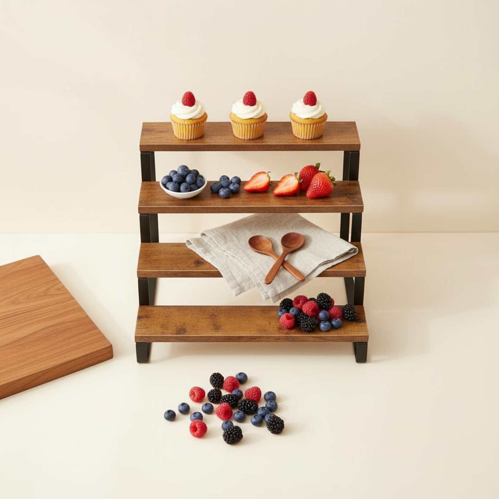 4 Tier Display Riser Space Sav – Display Risers Set recenzja i cena