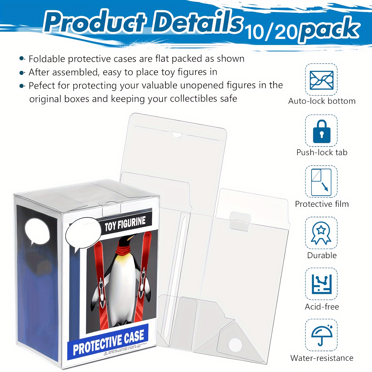 Clear Pop Display Case Compati – Funko Pop Protector recenzja i cena