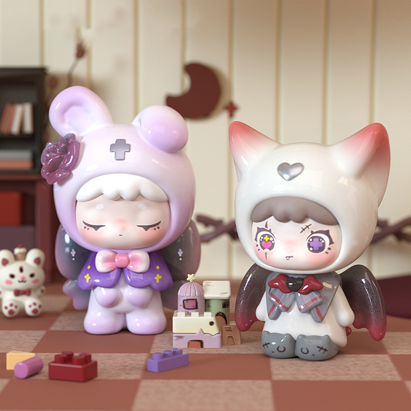 Qubii Blind Box Day Night Autu – Vinyl Figure Blank recenzja i cena